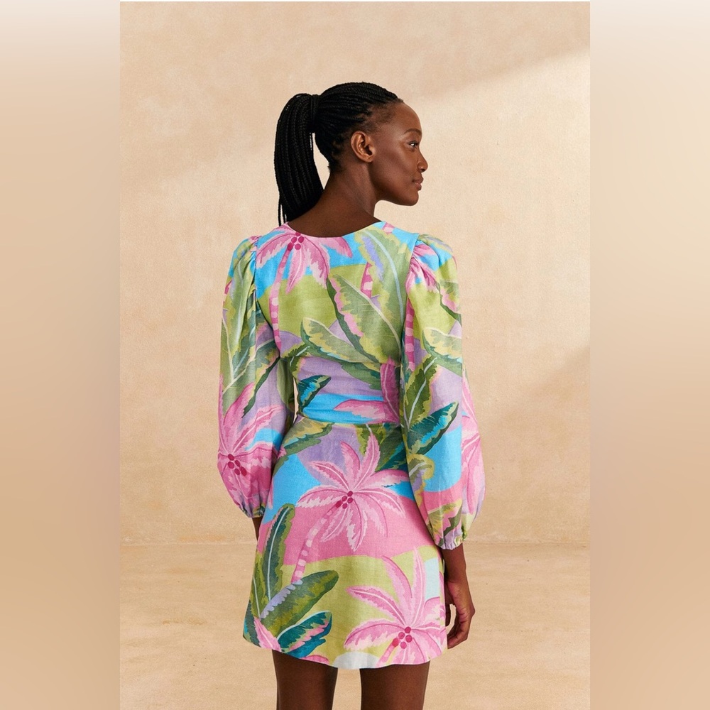 FARM Rio Tropical Print Mini Dress - Picture 3 of 4